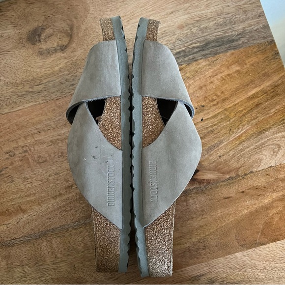 BIRKENSTOCK SIENA BIG BUCKLE DOVE GRAY SIZE 10-10.5 - Picture 7 of 16